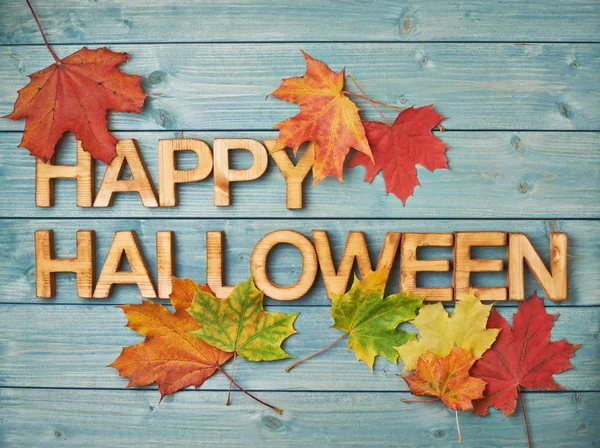 Happy halloween words composition — Stock Photo, Image