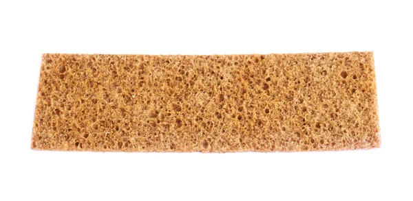 Single bread cracker snack isolated — Stock Photo, Image