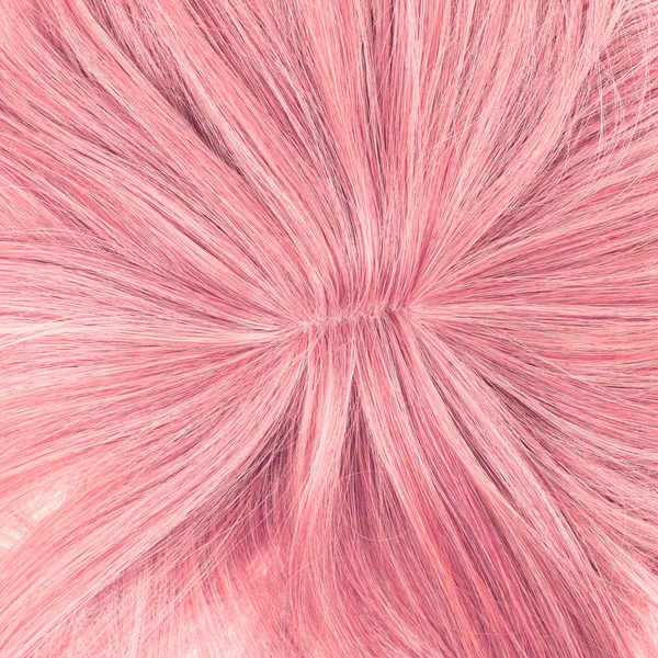 粉红色的头发片段 — 图库照片