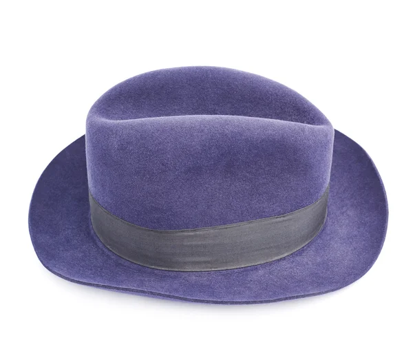 Tmavě fialový klobouk — Stock fotografie