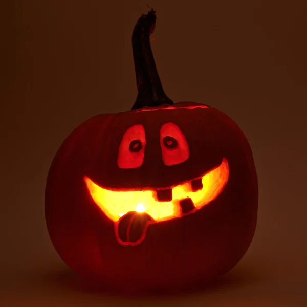 Halloween pumpkin head — Stock Photo, Image