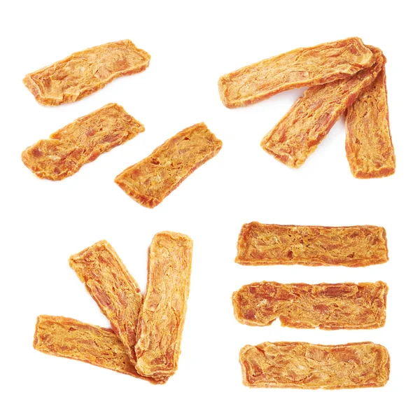 Dried meat strips — Stock Photo, Image