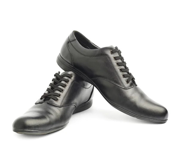 Klassieke zwarte schoenen — Stockfoto