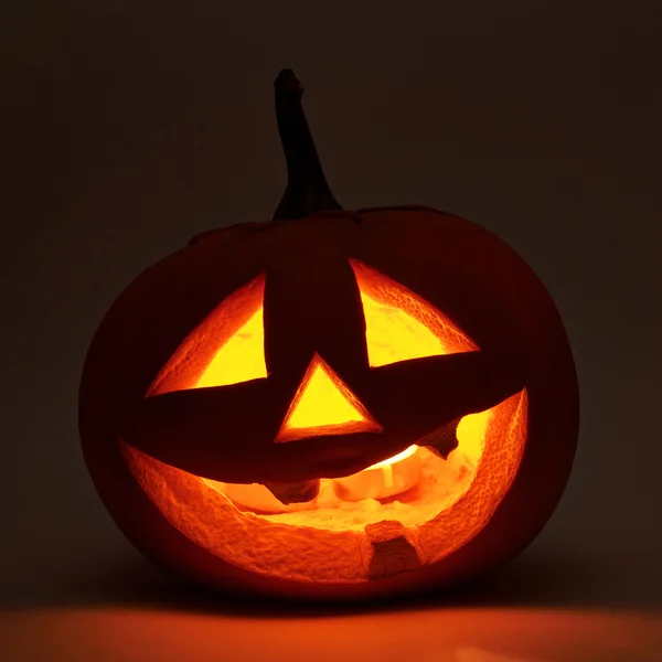 Halloween pumpkin head — Stock Photo, Image