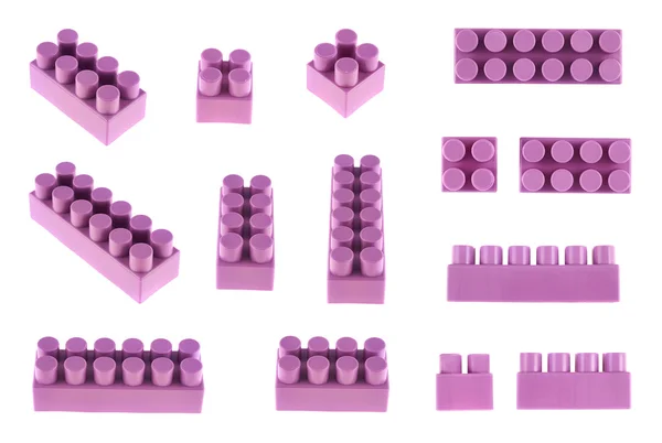 Toy construction blocks — Stock Photo, Image