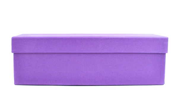 Caja de regalo violeta — Foto de Stock