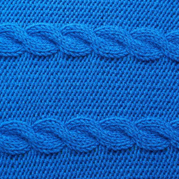 Material azul de malha — Fotografia de Stock