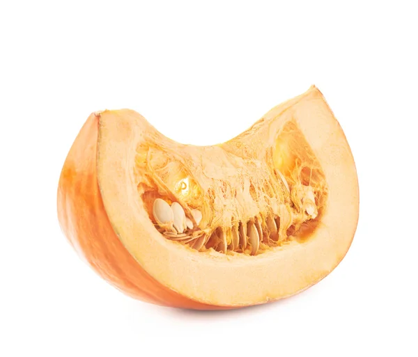 Fetta di zucca arancione — Foto Stock