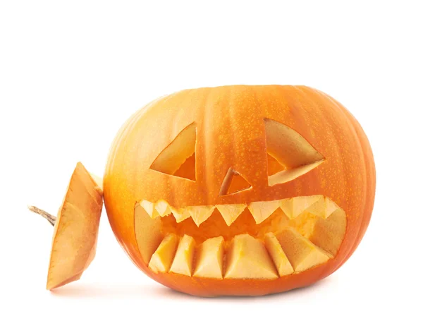 Testa di zucca Halloween — Foto Stock