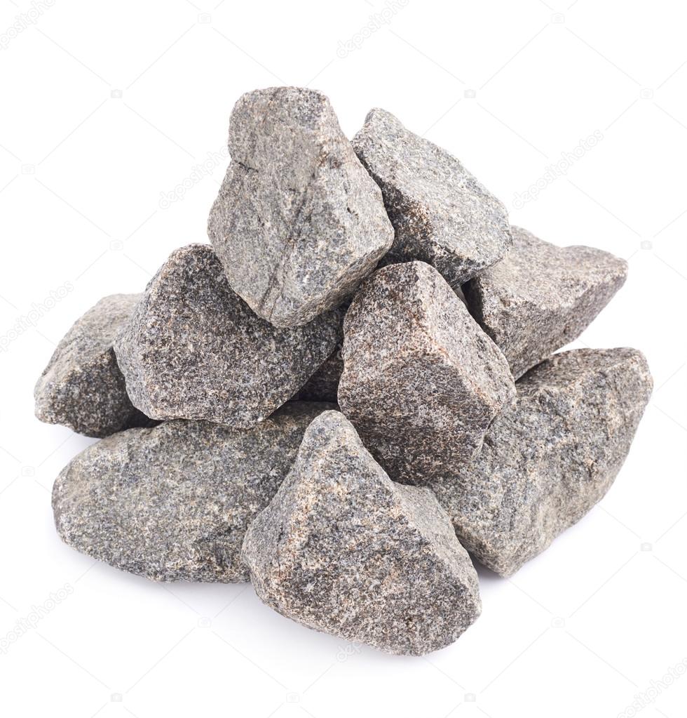 Pile of granite stones