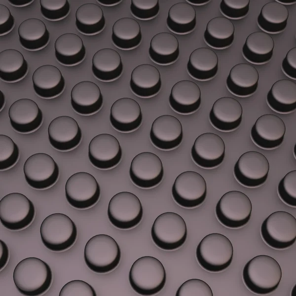 Surface with cylindrical bumps — Stock Photo, Image