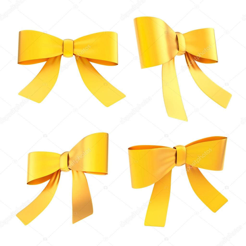 Ribbon bows set