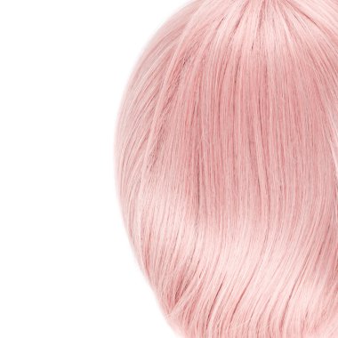 Saç parçası üzerinde beyaz