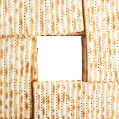 Matza gözleme ile kurulan kare çerçeve