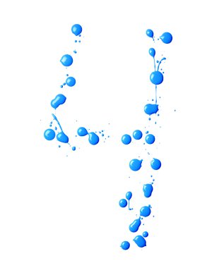 Basamak birden çok boya dökülmeleri ile yapılan