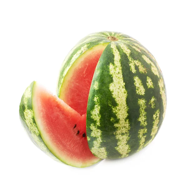 Watermelon fruit isolated — Stock Photo, Image