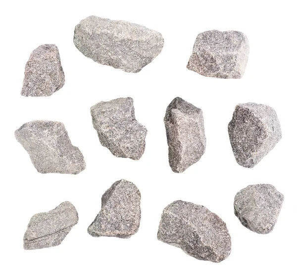 Granite stone isolated — Stock Photo, Image