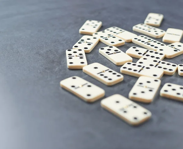 Composición de múltiples huesos de dominó — Foto de Stock