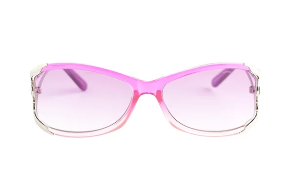 Stylish pink female glasses isolated — Stock Photo, Image