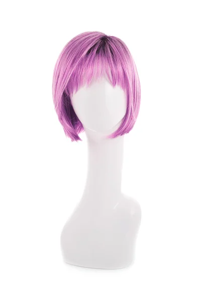 Hair wig over the mannequin head — Stock Photo, Image