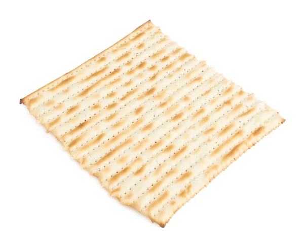 Single machine made matza flatbread — Stock Photo, Image