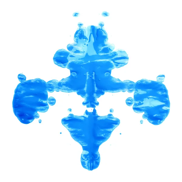 Symmetric paint blot — Stock Photo, Image