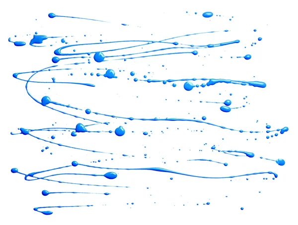 Surface covered with paint spills — Stock Photo, Image