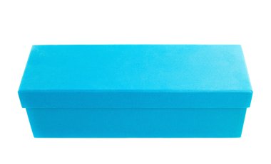 İzole uzun boylu hediye kutusu