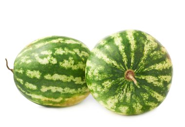 Yeşil karpuz meyve kompozisyon izole
