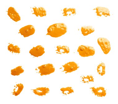 Birden fazla yağlı boya fırça baskı