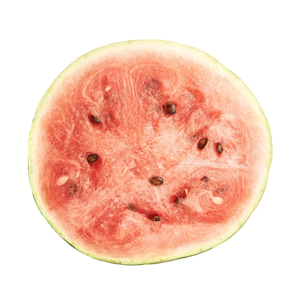 Watermelow шматочок вирізати розділ ізольовані — стокове фото