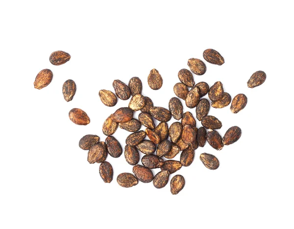 Montón de semillas de sandía aisladas —  Fotos de Stock