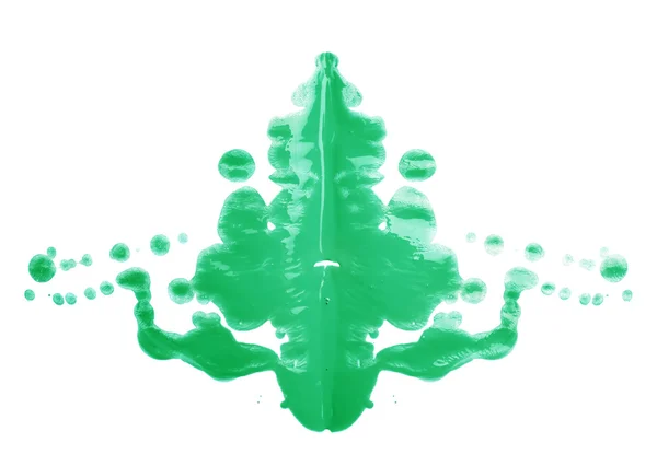 Symmetric paint blot — Stock Photo, Image