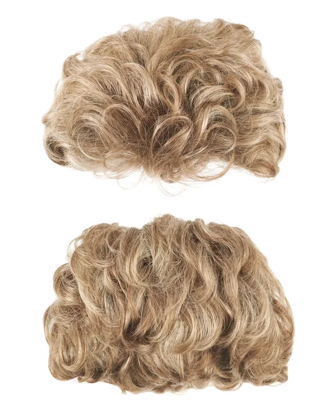 Vlasy paruku, samostatný — Stock fotografie
