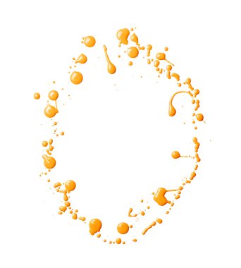 Boya damla ile yapılan mektup