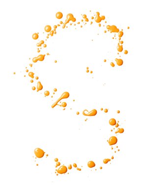 Boya damla ile yapılan mektup