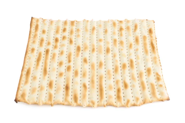 Single machine made matza flatbread — Stock Photo, Image