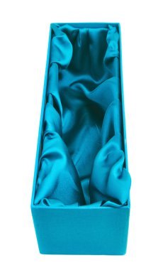 İzole uzun boylu hediye kutusu