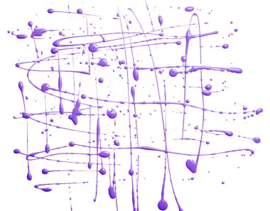 Boya dökülmeleri ile kaplı yüzey