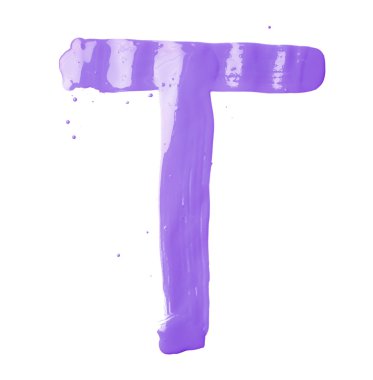 Boya darbeleri ile yapılan mektup