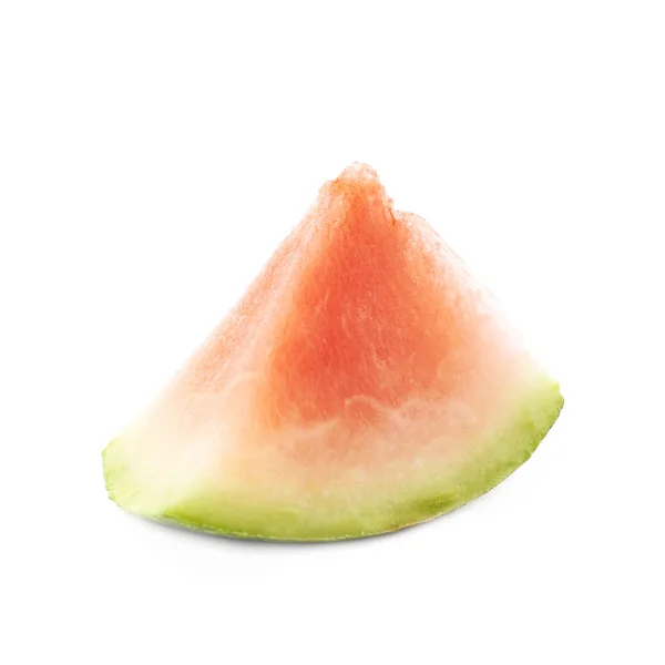 Triangle shaped watermelon slice isolated — Stock Photo, Image