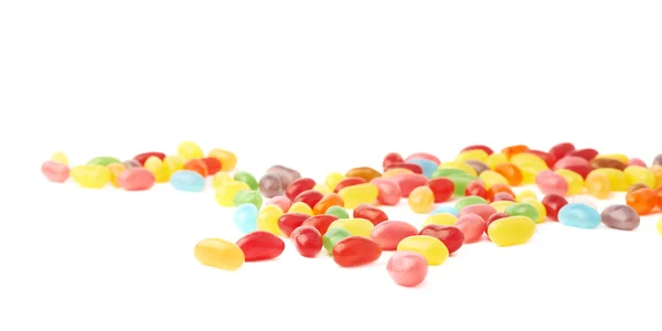 Více želé fazole sladkosti sladkosti složení — Stock fotografie
