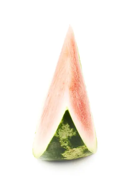 고립 된 수 박 과일의 한 조각 — 스톡 사진