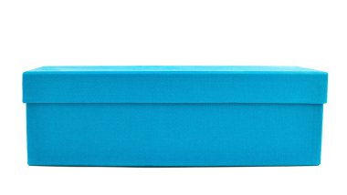 İzole uzun boylu hediye kutusu