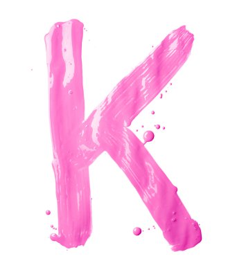 Boya darbeleri ile yapılan mektup