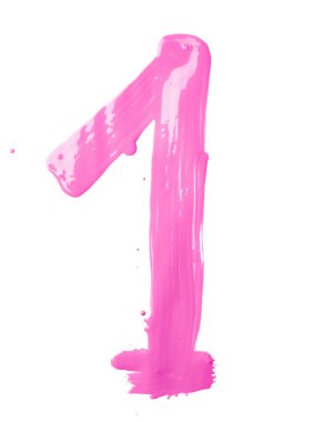 Elle yağlı boya rakam ile çizilmiş