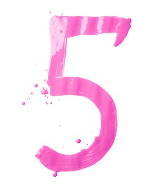 Elle yağlı boya rakam ile çizilmiş