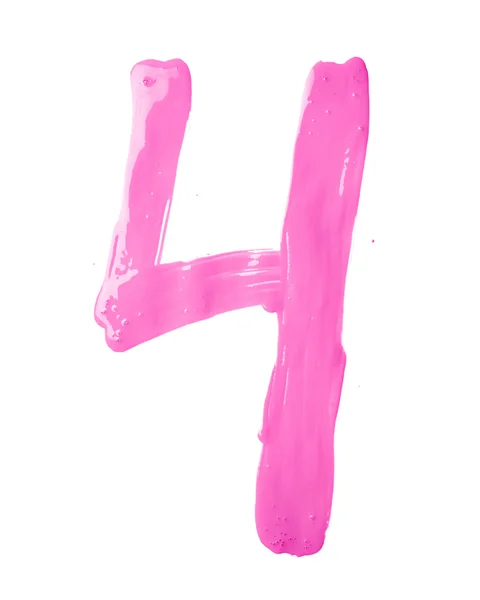 Elle yağlı boya rakam ile çizilmiş — Stok fotoğraf
