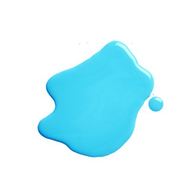The puddle of a paint spill clipart