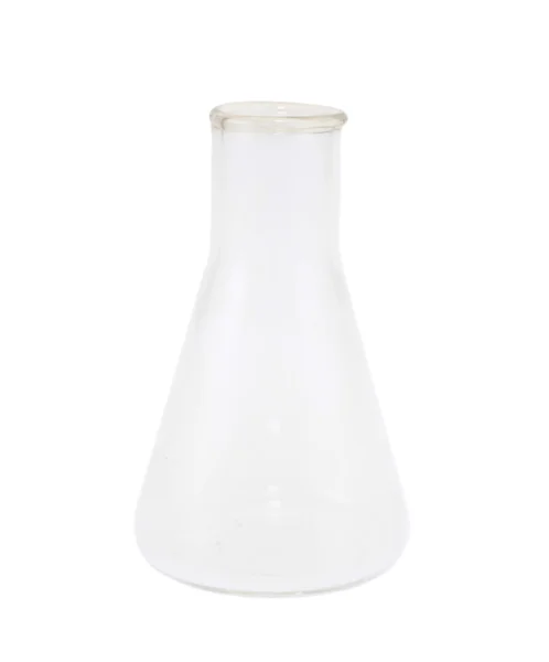 Kemi glas bulb kolv — Stockfoto